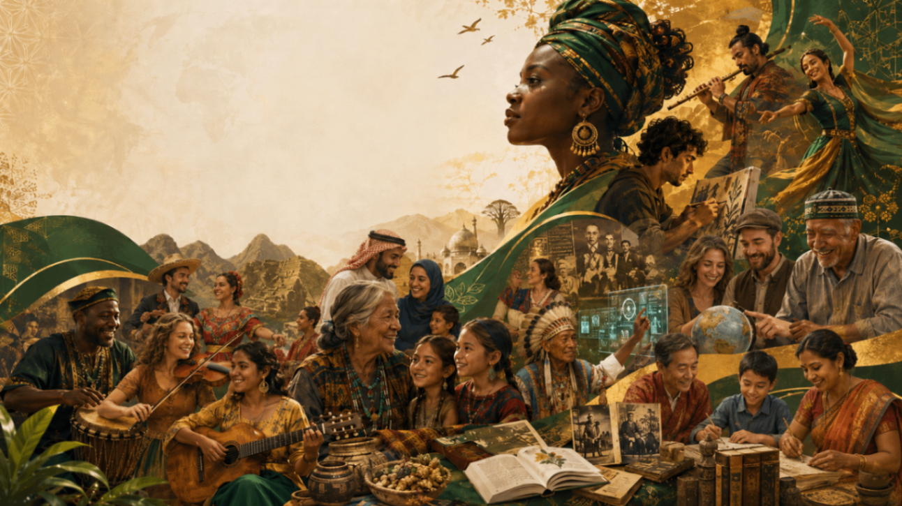 Cultural arts and heritage — diverse communities celebrating together